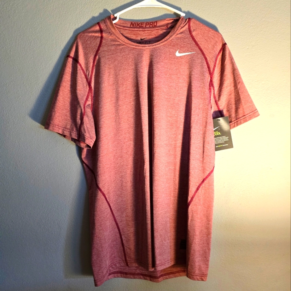 Nike Pro Dri-Fit Fitted Training Athletic Workout Tee, Men's Large (NWT)